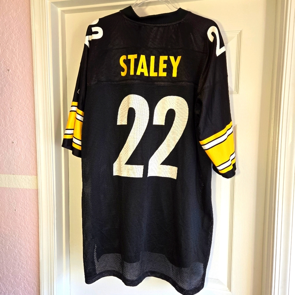 Pittsburgh Steelers Duce Staley Football Jersey Reebok Men's XL NFL Apparel‎
